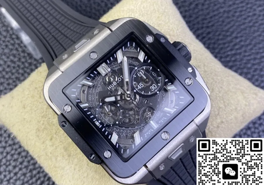 BB Factory Hublot SQUARE BANG UNICO 821.NM.0170.RX 1:1 Best Edition Replica Watch